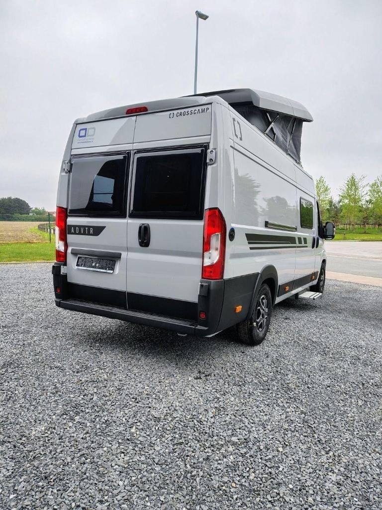 Crosscamp 6.4 EF – Lengtebedden - Pop-up, Caravanes & Camping, Camping-cars, Marchepied électrique, 6 à 7 mètres, Diesel, Réfrigérateur