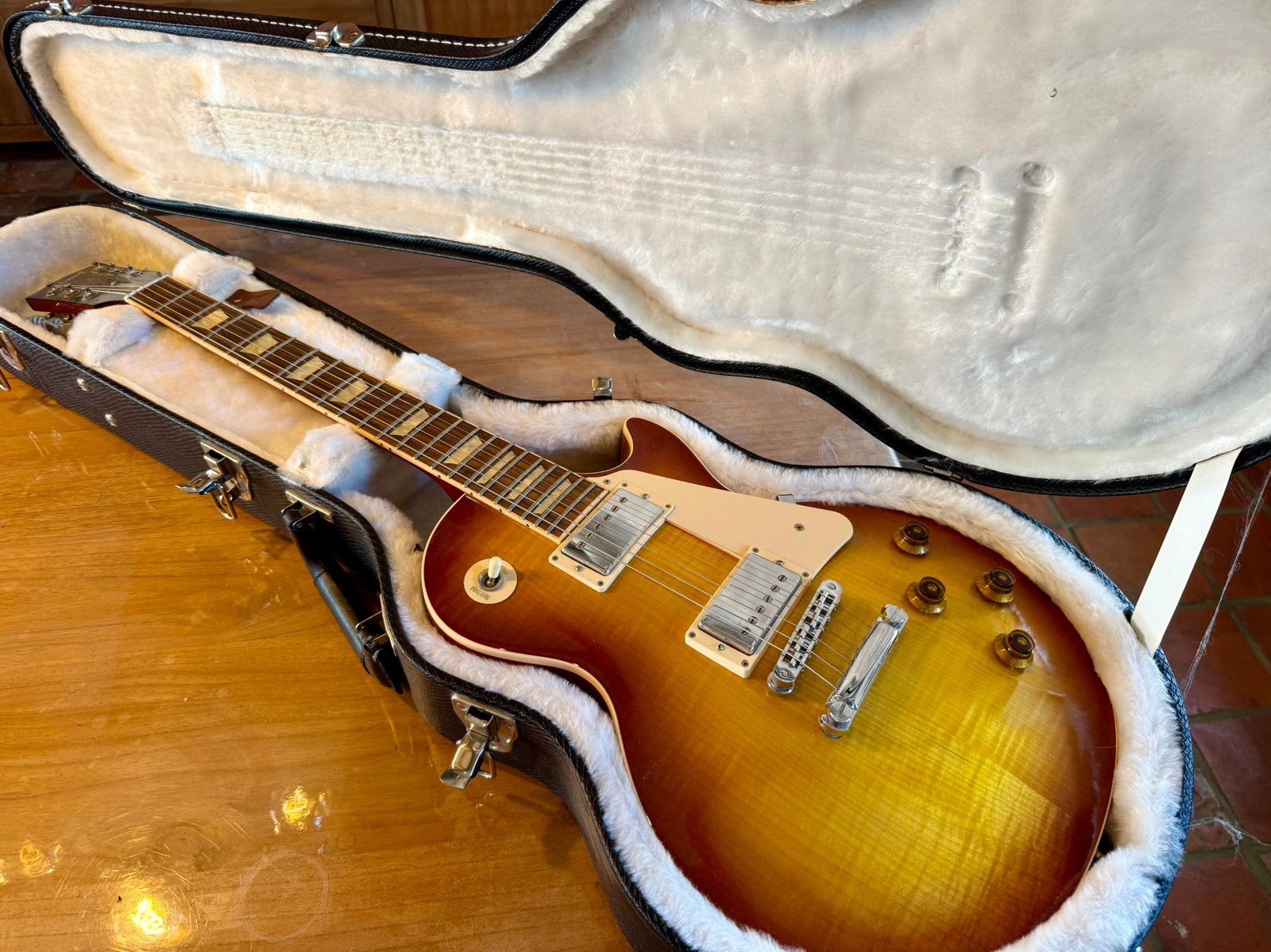 Gibson lespaul standard plus honeyburst, Musique & Instruments, Enlèvement, Comme neuf, Gibson