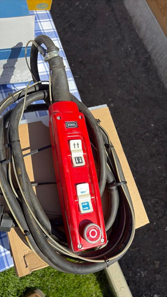 Stahl takel loopkat bediening, Doe-het-zelf en Bouw, Ophalen, Nieuw