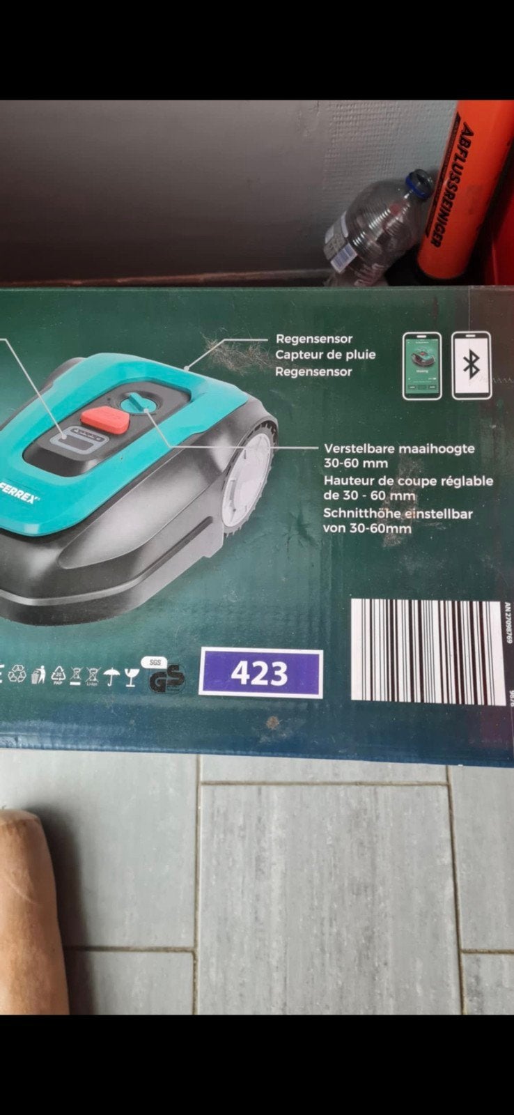 Grasmaaier robot, Enlèvement, Neuf