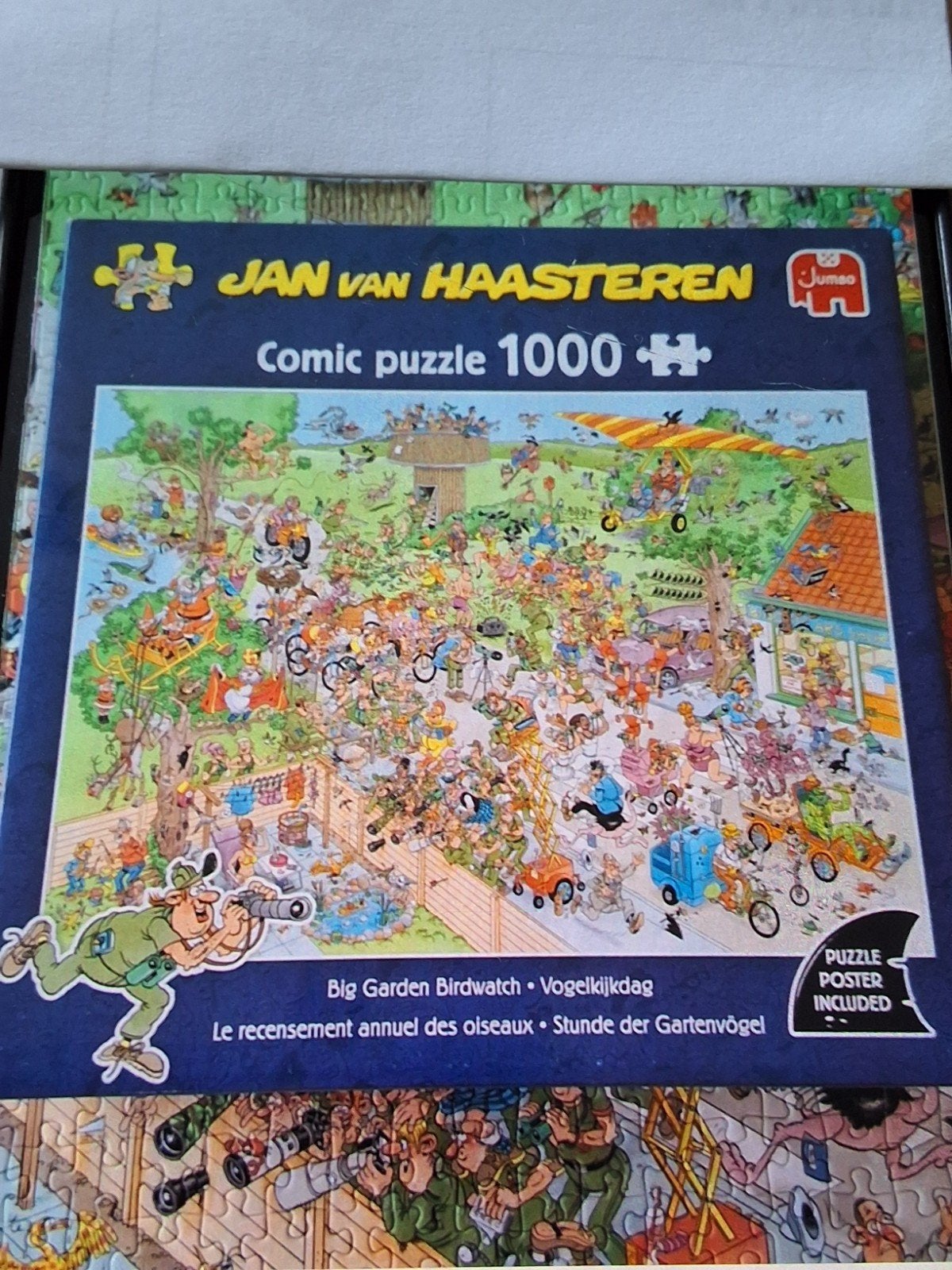 puzzel jan van haasteren, Enlèvement, 500 à 1500 pièces, Comme neuf, Puzzle