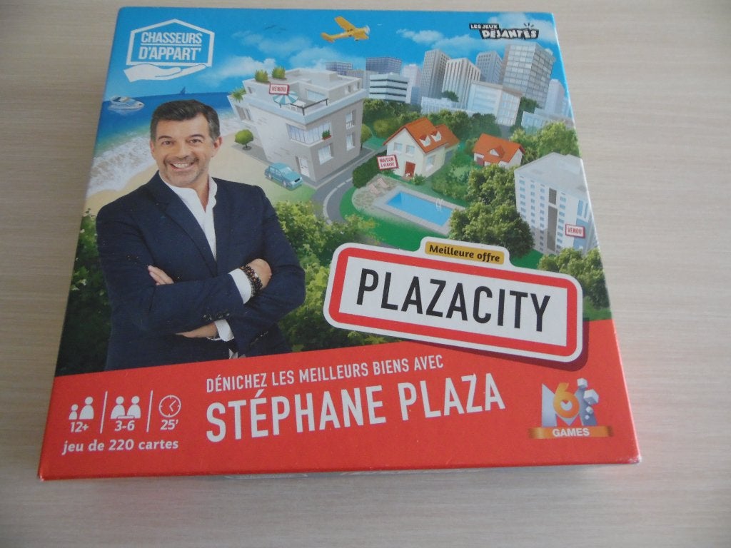 PLAZA CITY     CHASSEURS D'APPART, Trois ou quatre joueurs, Enlèvement ou Envoi, Comme neuf, M6 Games