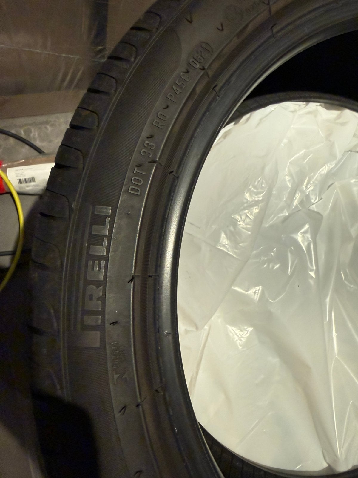 2 banden pirelli P7 205/45 R17 runflat als set voor 60 euro, Enlèvement, Utilisé