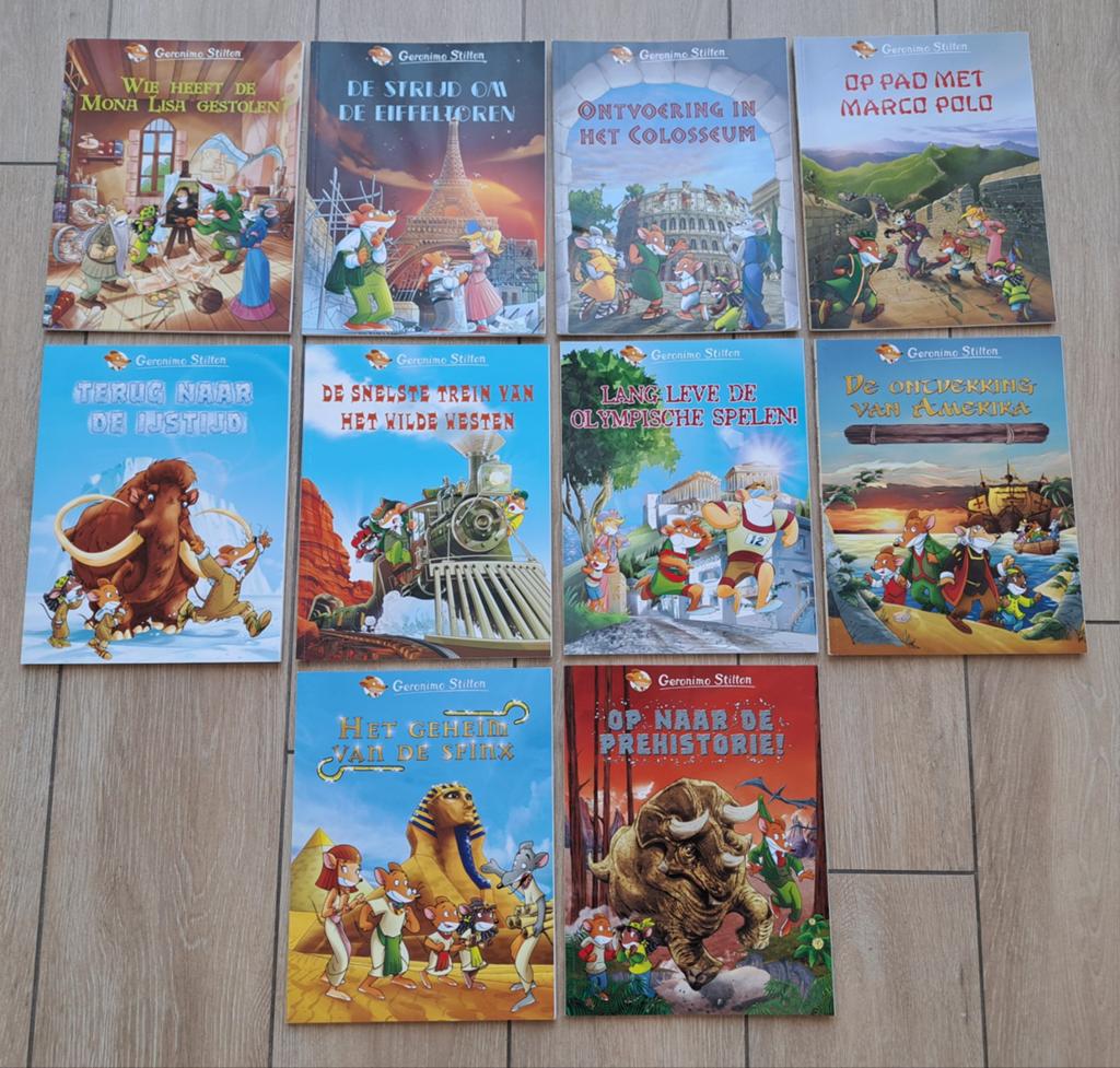 Strips : Geronimo Stilton, Boeken, Stripverhalen, Ophalen of Verzenden, Zo goed als nieuw