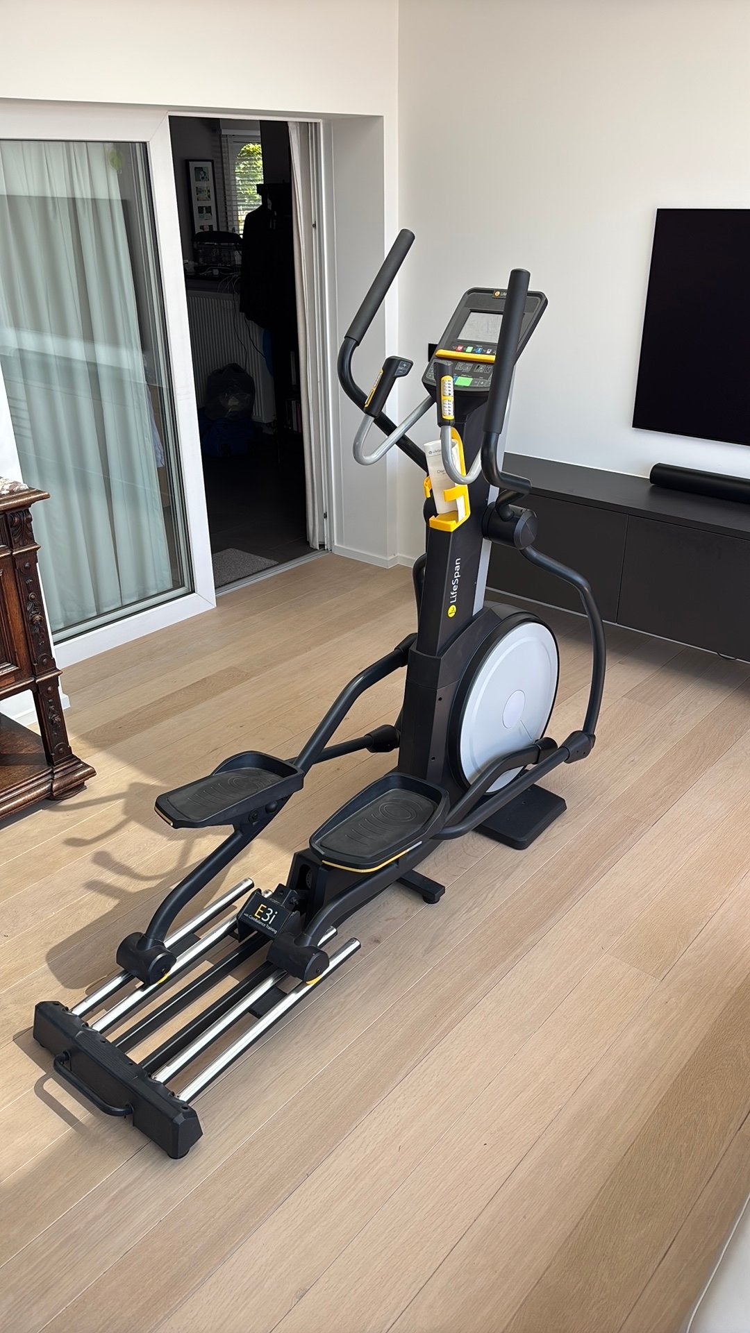 Crosstrainer model lifespan E3i, Sport en Fitness, Ophalen, Zo goed als nieuw, Armen, Crosstrainer