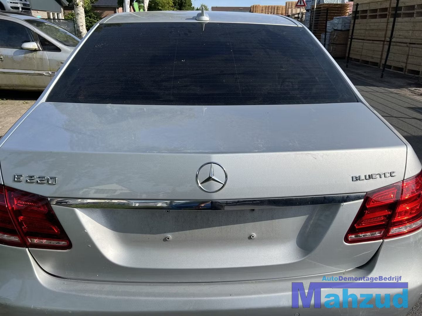 Mercedes W212 E KLASSE zilver 775 achterklep 2013-2016, Gebruikt, Mercedes-Benz AG, Deur, Mercedes-Benz