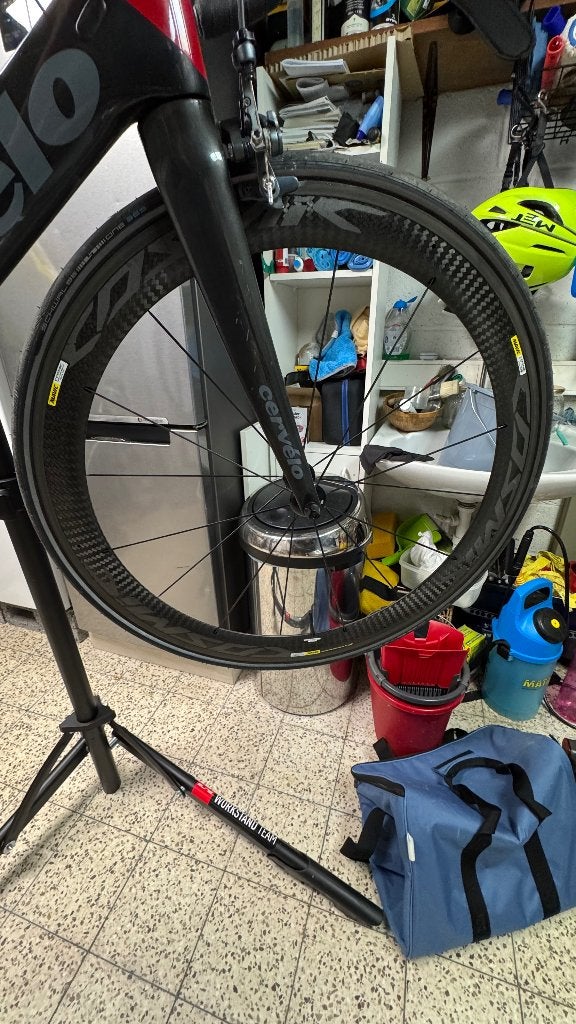 roue cosmic carbone Pro Exalith, Fietsen en Brommers, Wiel, Gebruikt, Ophalen of Verzenden, Mavic