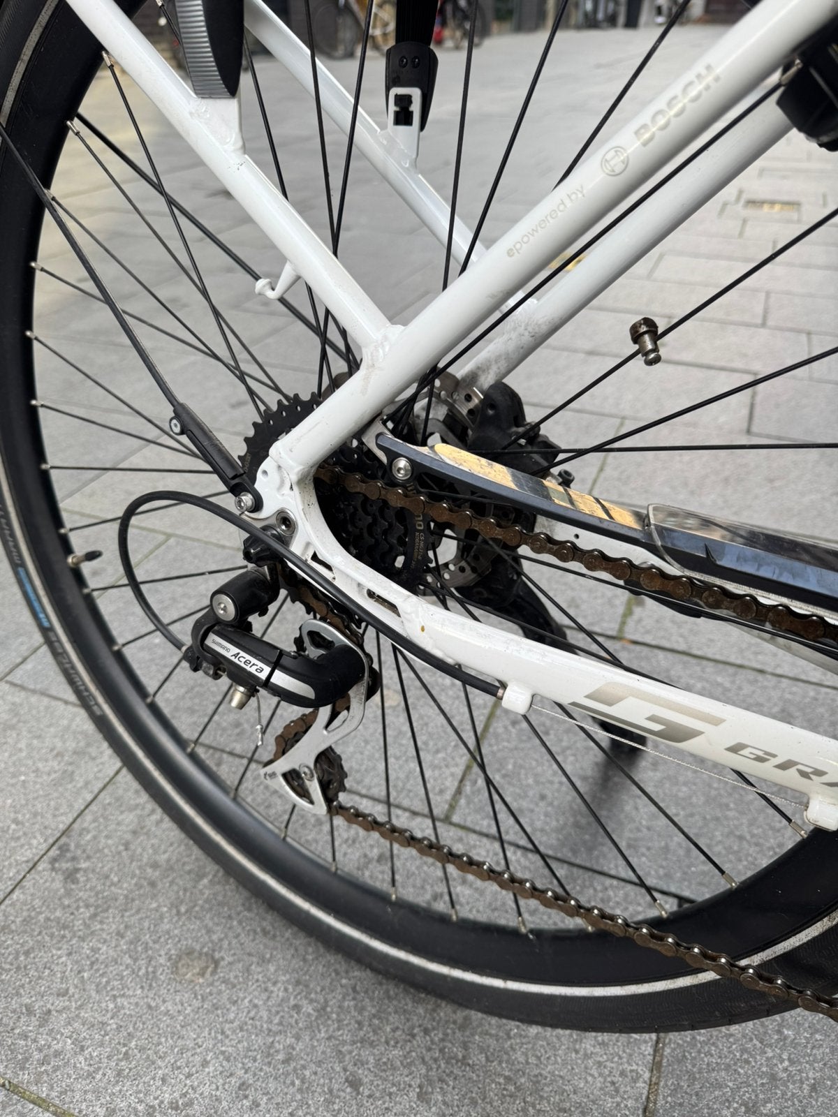 Vélo électrique Granville Bosch Motor pour homme, Vélos & Vélomoteurs, Enlèvement ou Envoi, Utilisé, 30 à 50 km par batterie, Autres marques