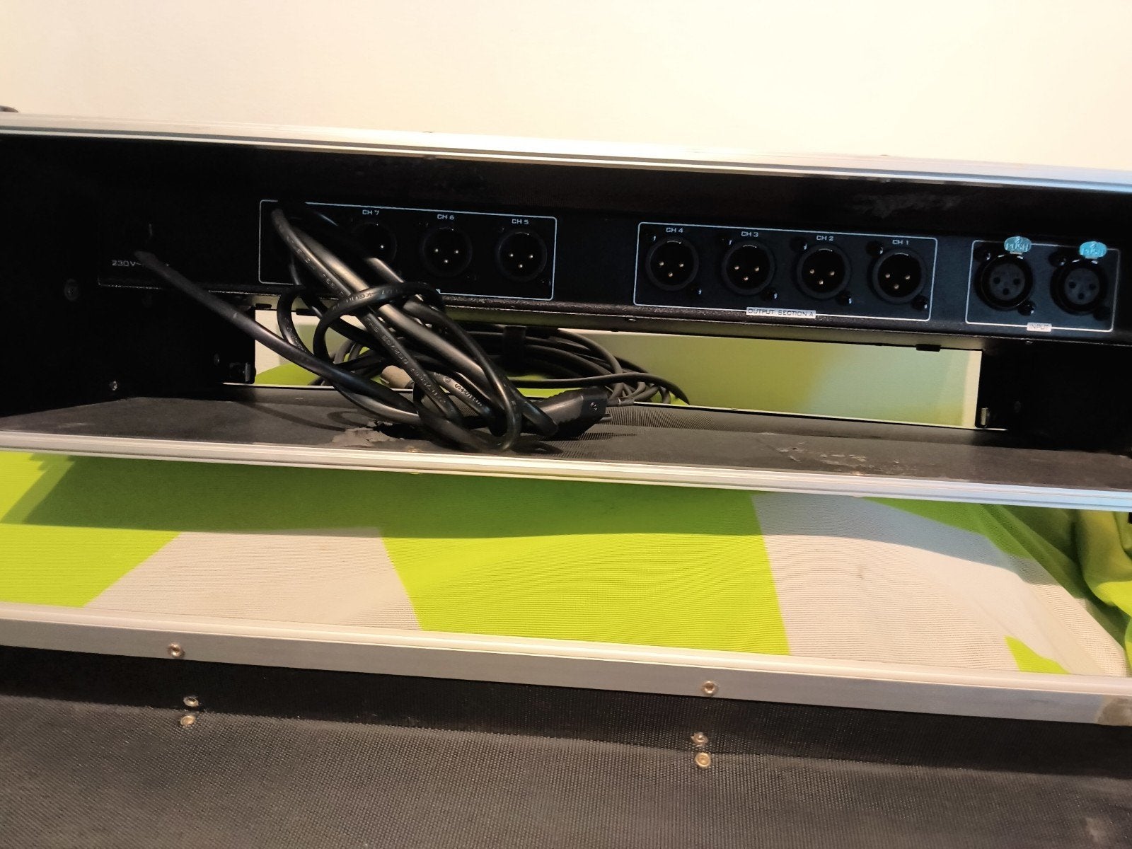 Stage Line splitter, Enlèvement