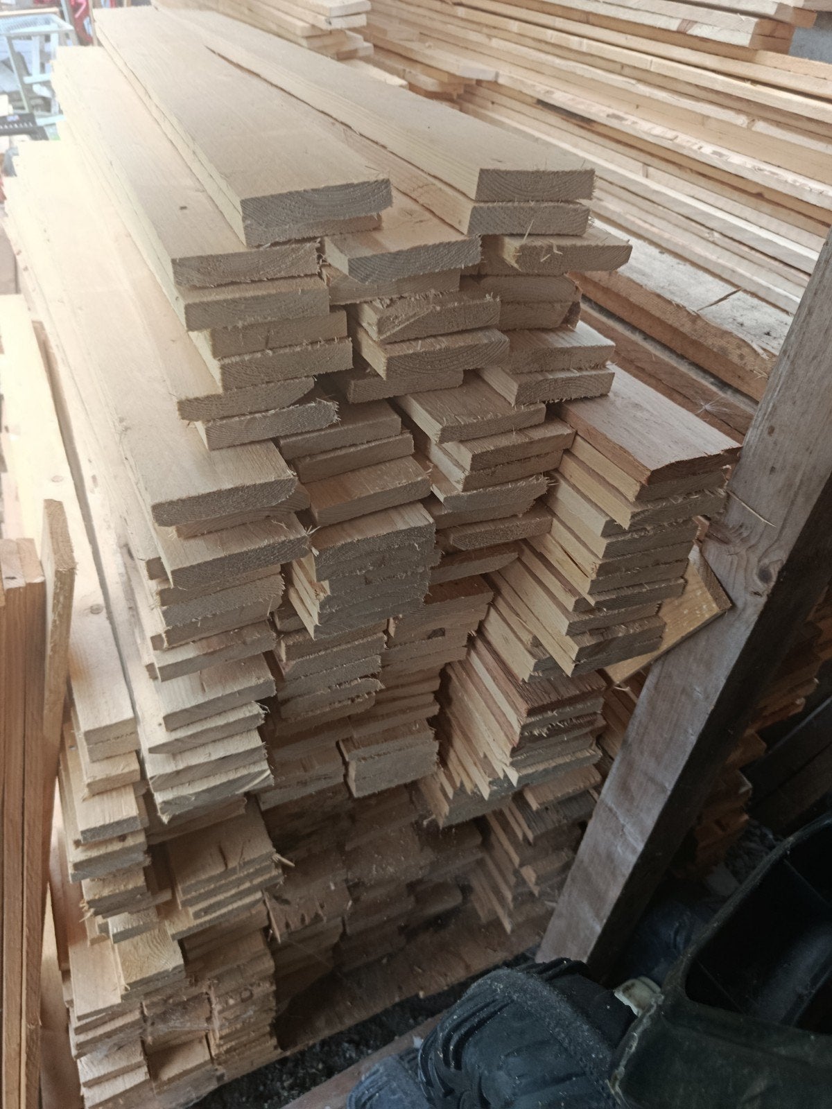 planken, Enlèvement