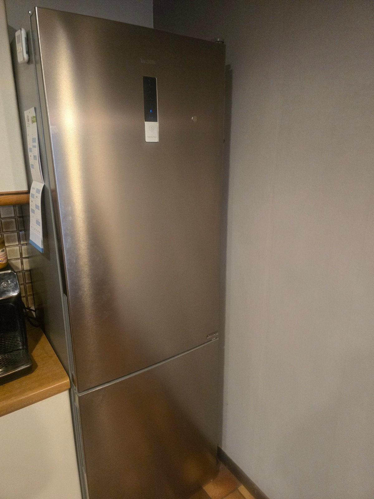 Frigo diepvries combinatie, Enlèvement