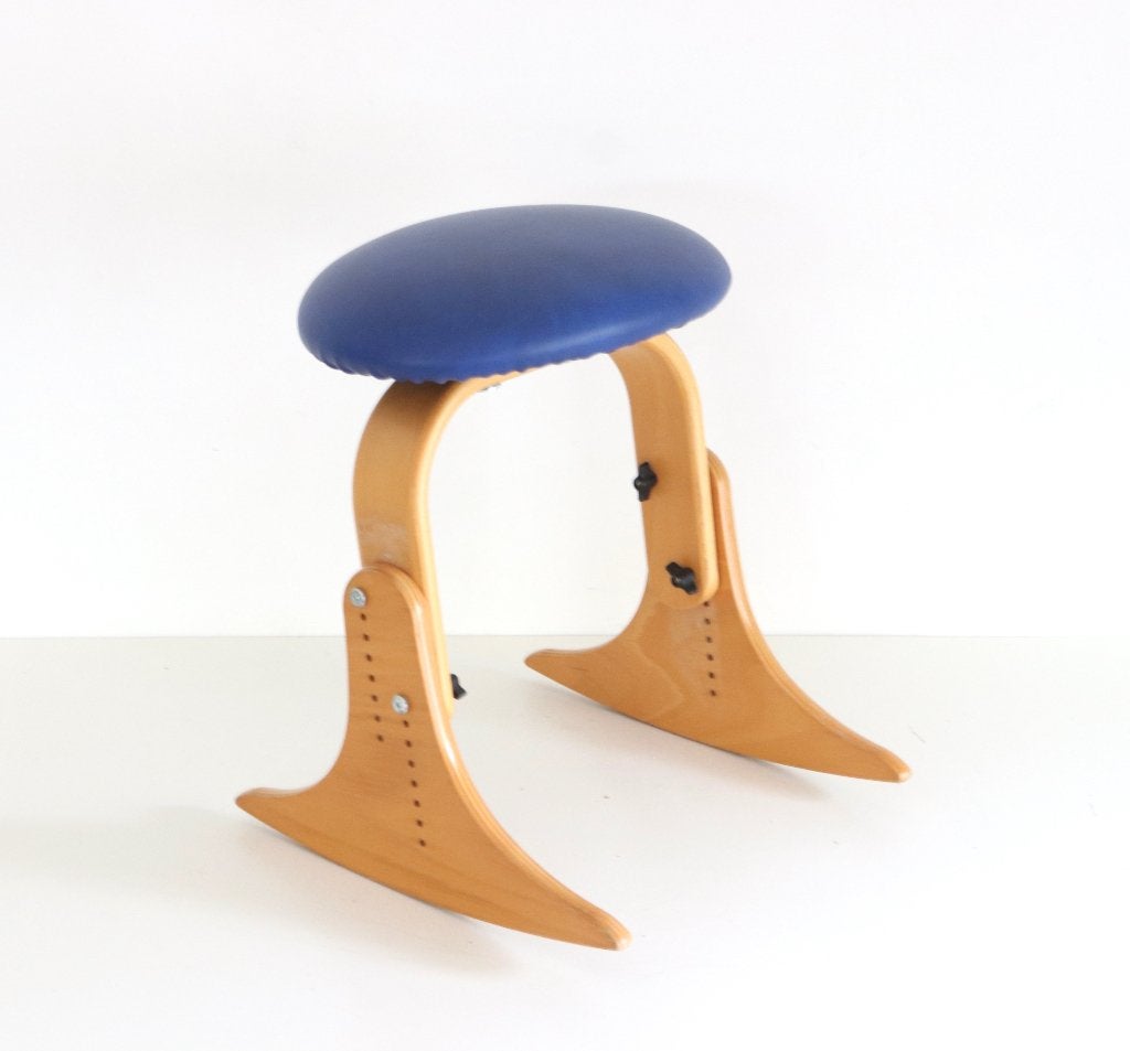 Vintage ergonomische stoel/ Kruk, Ophalen of Verzenden