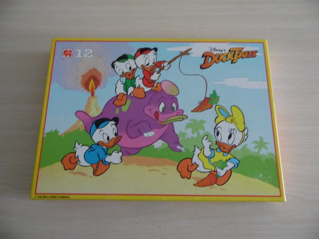 DISNEY SCROOGE SCROOGE PUZZEL VAN 12 STUKJES, Ophalen of Verzenden, 10 tot 50 stukjes, Zo goed als nieuw, 2 tot 4 jaar