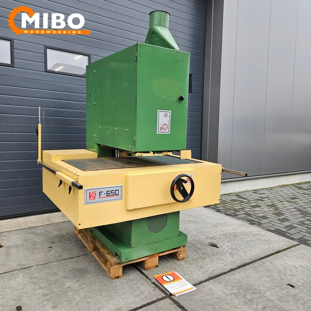 Breedbandschuurmachine 950mm stijlen schuurmachine