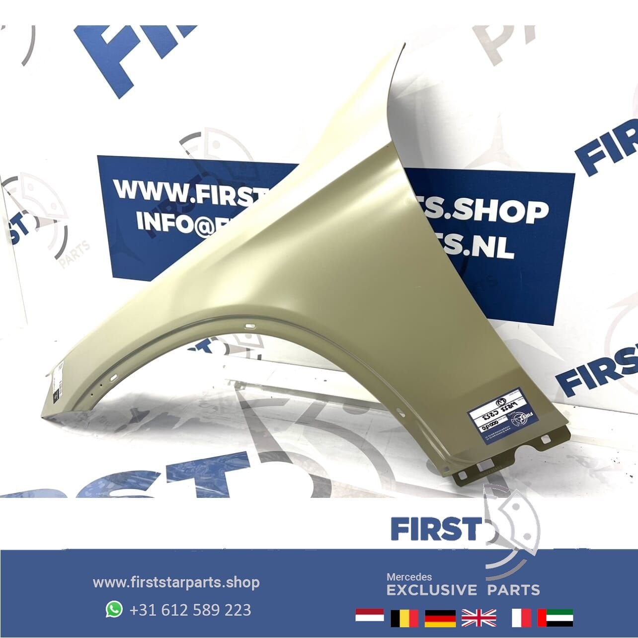 A2538810101 W253 GLC ZIJSCHERM LINKS Mercedes X253 C253 2016, Garde-boue, Utilisé, -, Gauche