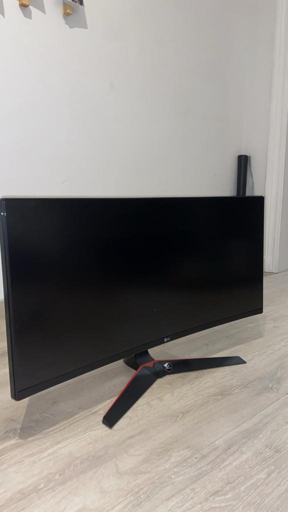 34'' (86cm) | Écran LG IPS UltraWide | 21:9 incurvé | 144Hz, Informatique & Logiciels, Gaming, IPS, Moins de 1 ms, Full HD