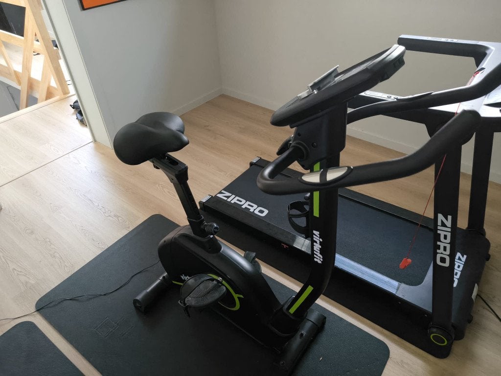 VirtuFit iConsole HTR 2.1 Hometrainer, Enlèvement, Utilisé, Vélo d'appartement