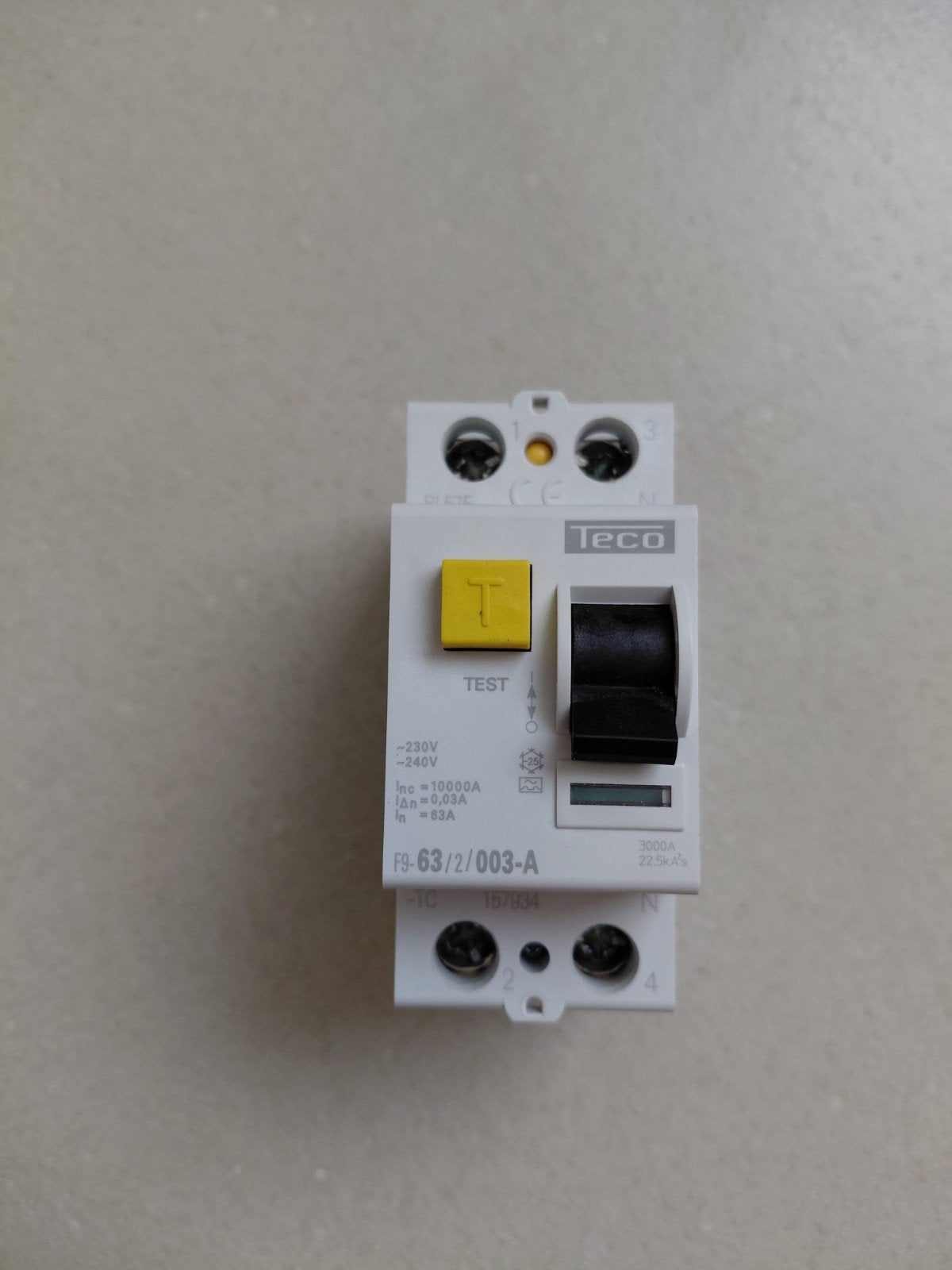 Tyco 63A  differentieel schakelaars, Doe-het-zelf en Bouw, Ophalen of Verzenden