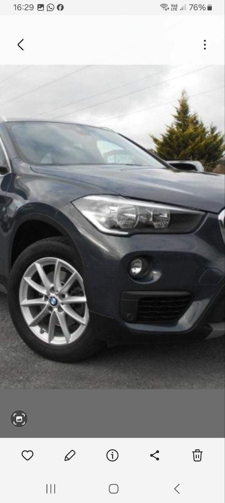 Bmwx1 1.5 essence 2018, Particulier, Achat