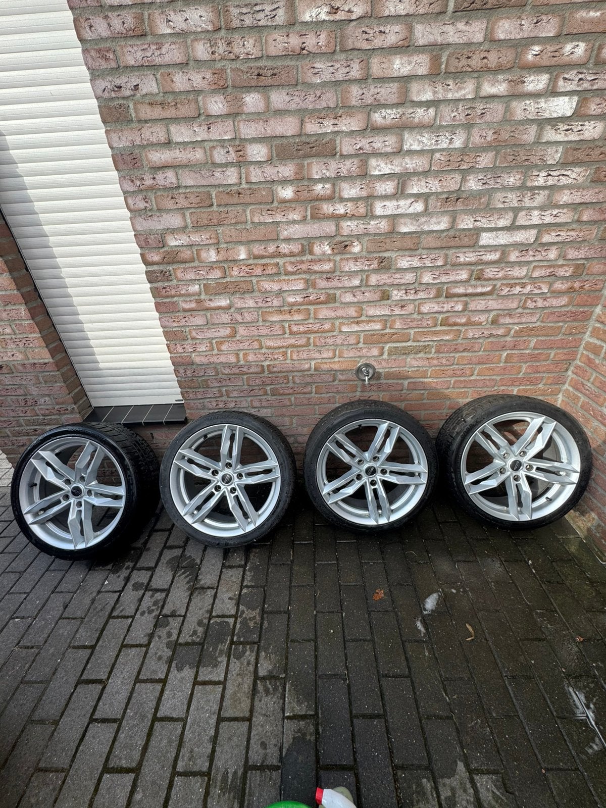 18” Velgen met winterbanden 5x120, Auto-onderdelen, Banden en Velgen, Ophalen, Winterbanden, Velg(en)