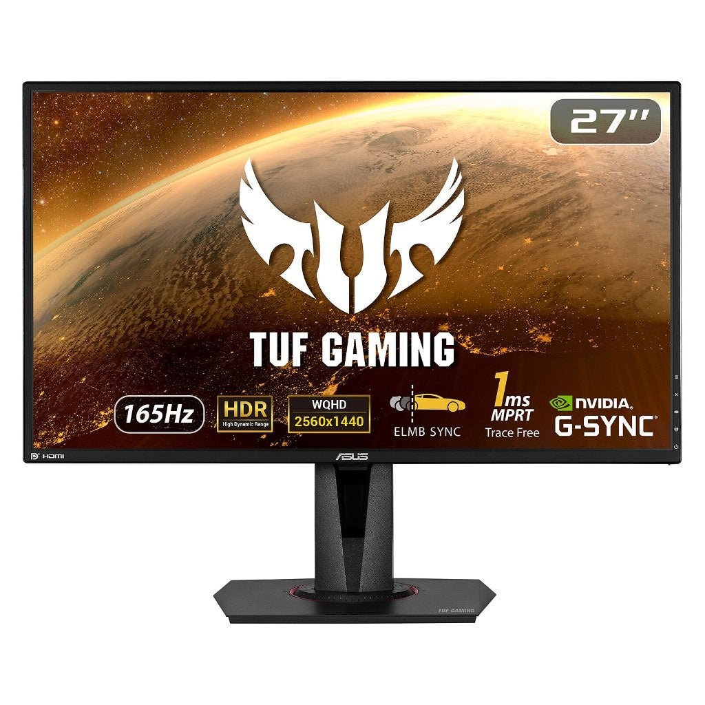 Écran Gaming ASUS TUF VG27AQ – 27" WQHD 165 Hz – G-Sync, Informatique & Logiciels, Moniteurs, Gaming, Moins de 1 ms, 151 à 200 Hz