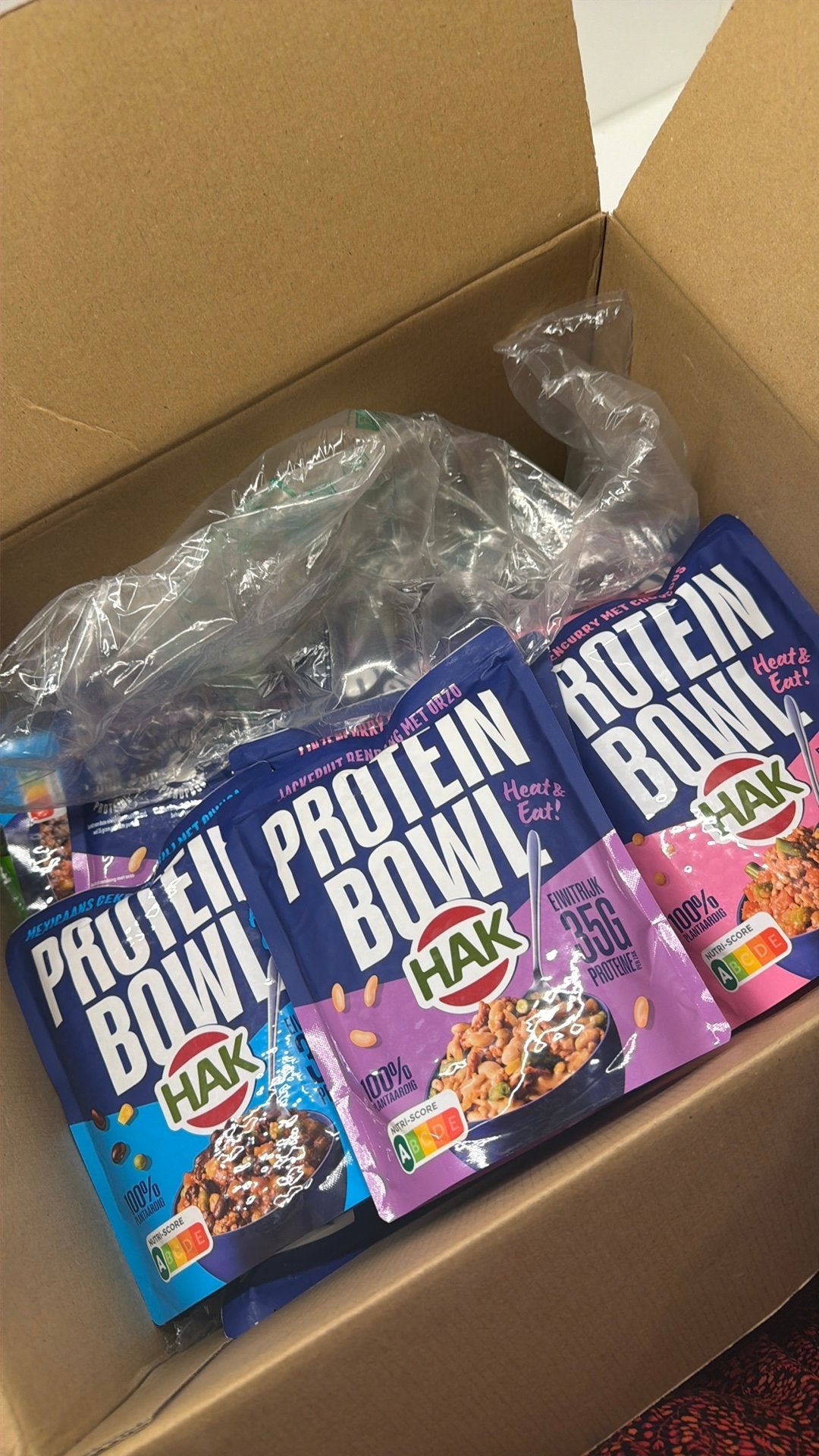 HAK protein bowls (ongeveer 20 stuks), Ophalen