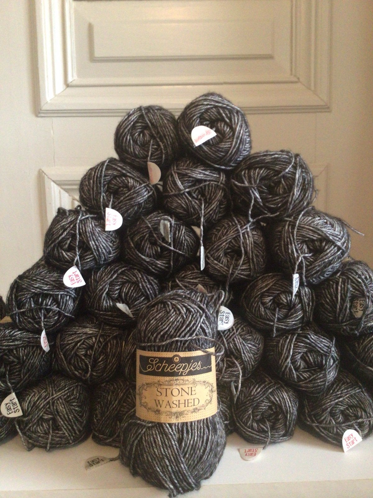 Scheepjes Stone Washed - Black Onyx, Ophalen of Verzenden, Zo goed als nieuw