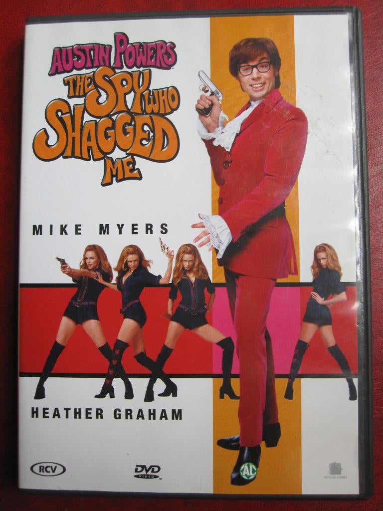 Austin Powers The Spy Who Shagged Me (1999), Cd's en Dvd's, Dvd's | Komedie, Zo goed als nieuw, Actiekomedie, Alle leeftijden