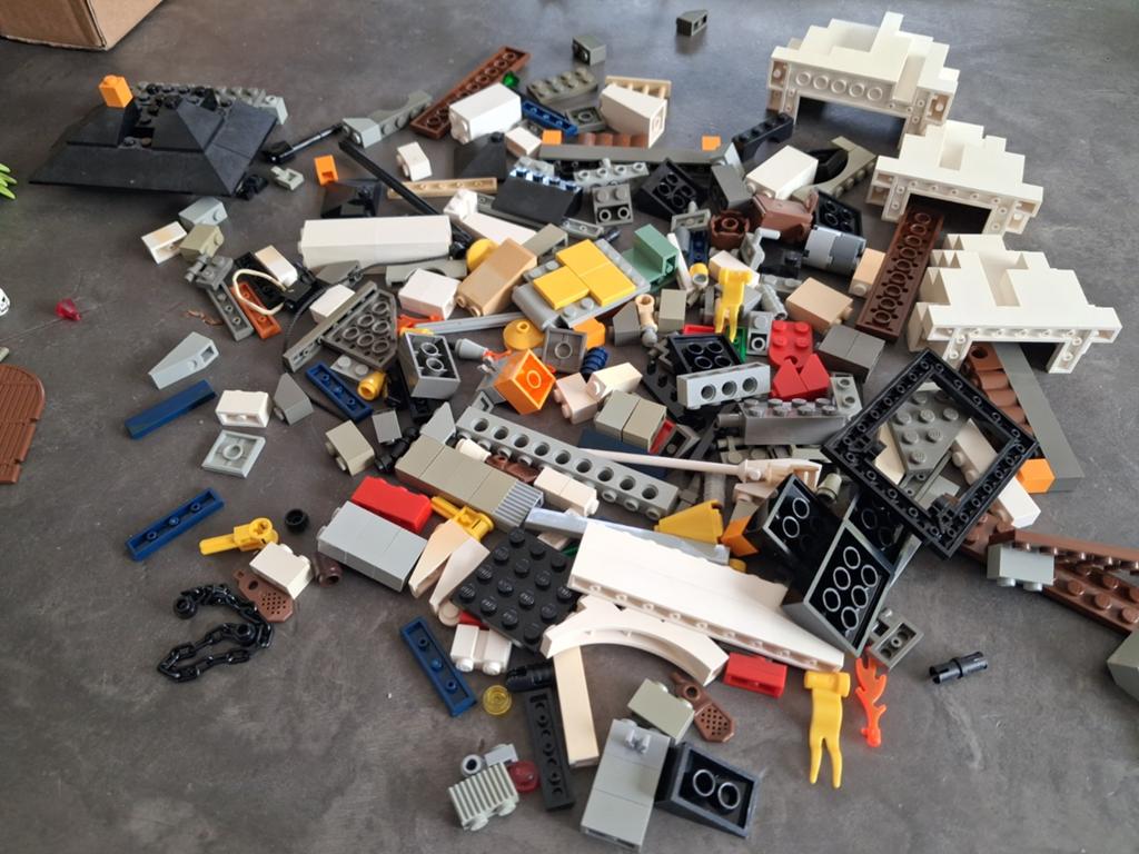 Lego Adventurers : ensembles incomplets, y compris le set 74, Lego, Plusieurs sets, Utilisé, Briques en vrac