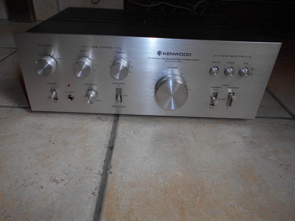 ampli kenwood KA-3500 (année 1976-78), TV, Hi-fi & Vidéo, Autres marques, 60 à 120 watts, Enlèvement, Stéréo
