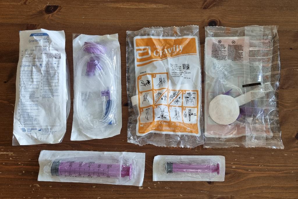Sondevoeding materiaal, Ophalen, Nieuw