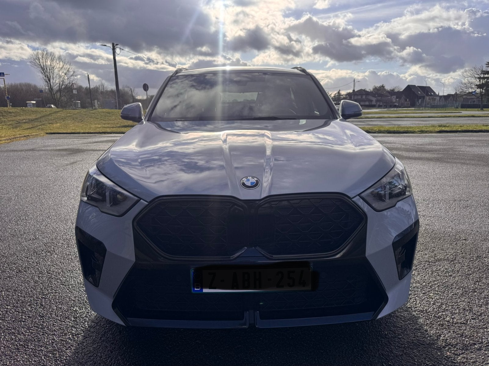 Bmw x2 sdrive18 PackM Diesel 2024, Autos, Argent ou Gris, 110 kW, Alcantara, Noir