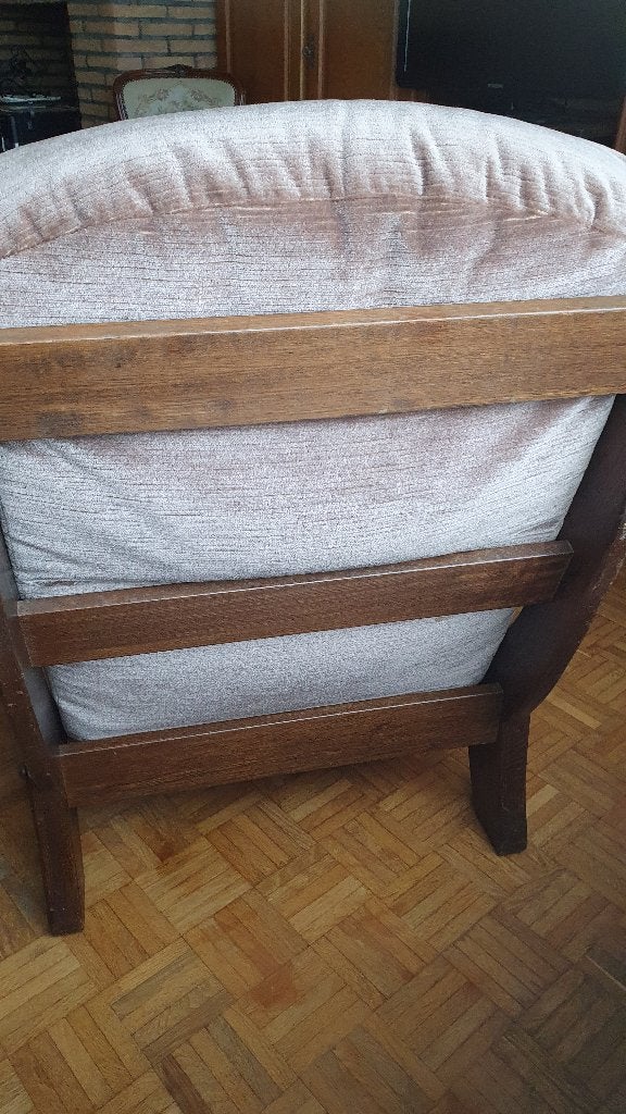 Chaise mamie confortable en très bon état, Maison & Meubles, 75 à 100 cm, Klassiek, Moins de 150 cm, Bois