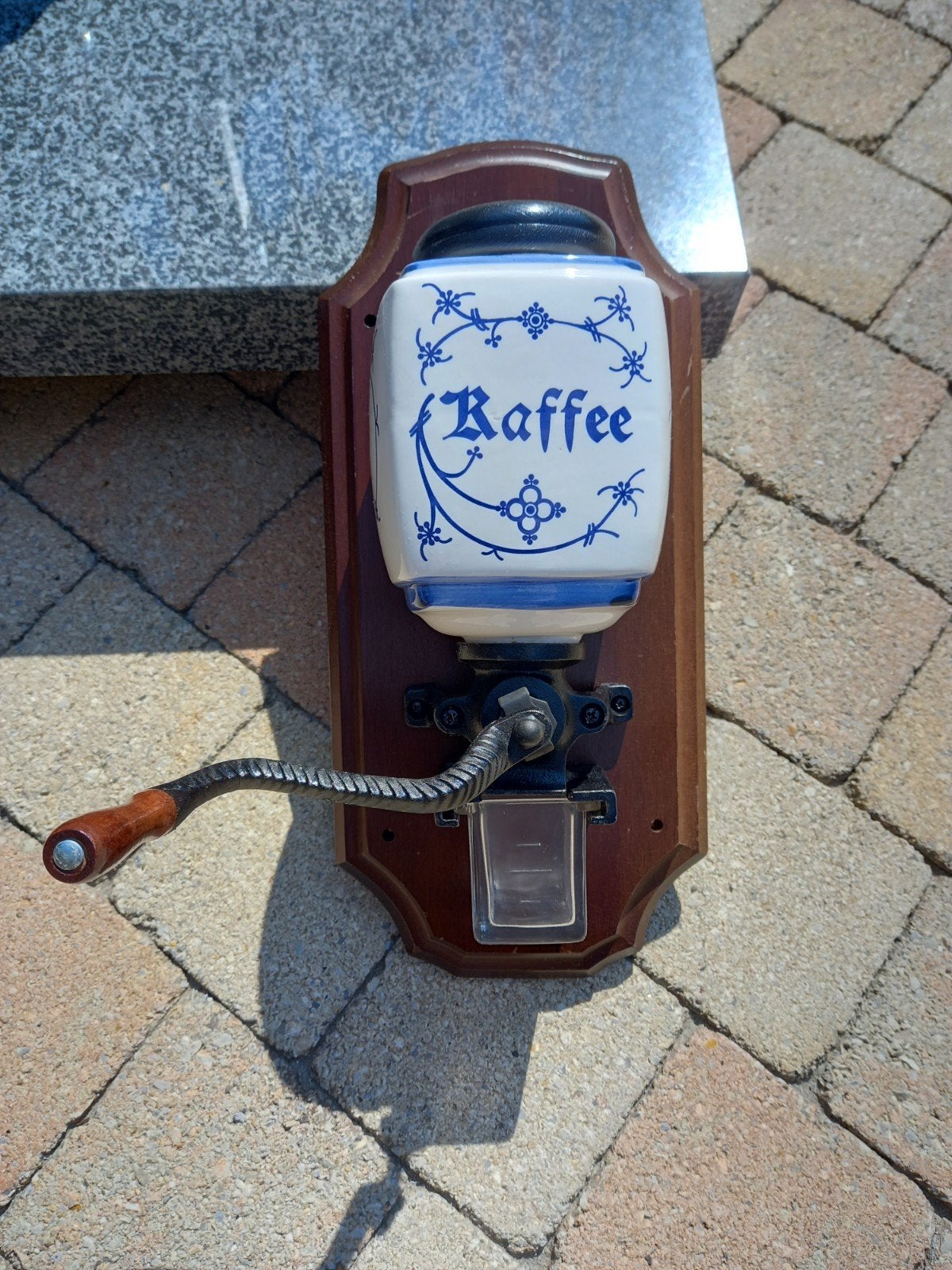 delfts blauwe koffiemolen ., Ophalen of Verzenden