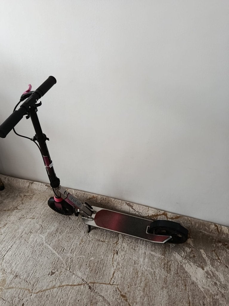 Oxelo Mid 9 step - Zwart/Roze, Fietsen en Brommers, Ophalen, Gebruikt