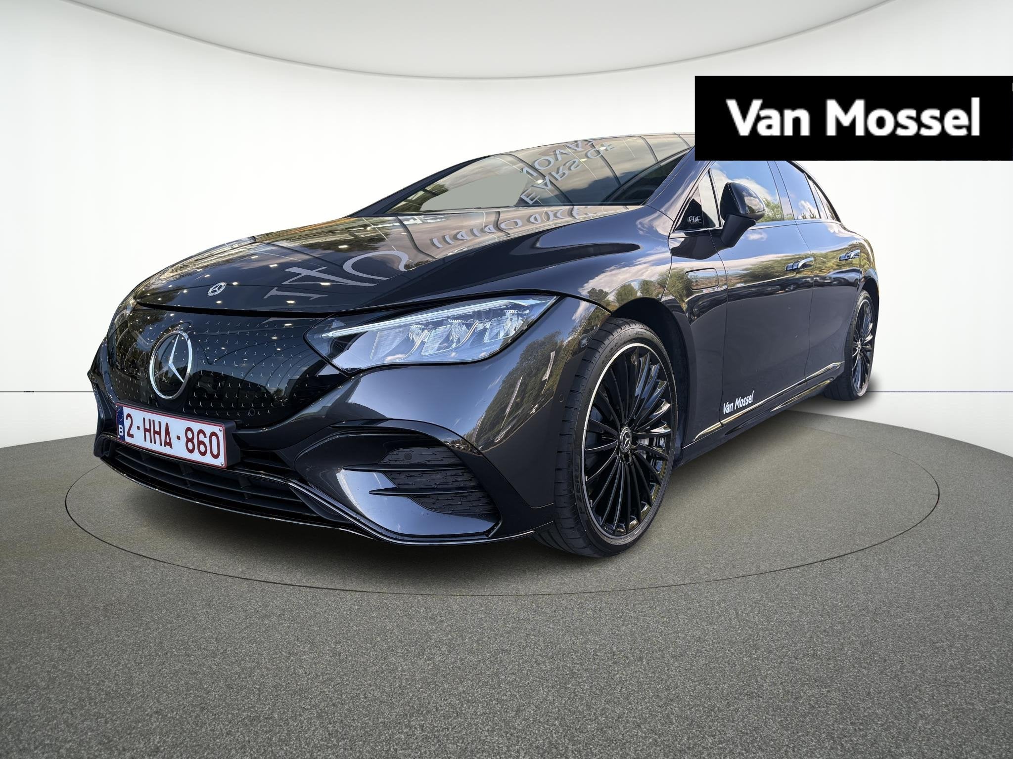 Mercedes-Benz EQE 300 Star Edition + AMG LINE + AIRMATIC + P, Auto's, Automaat, 96 kWh, EQE, Automatische klimaatregeling