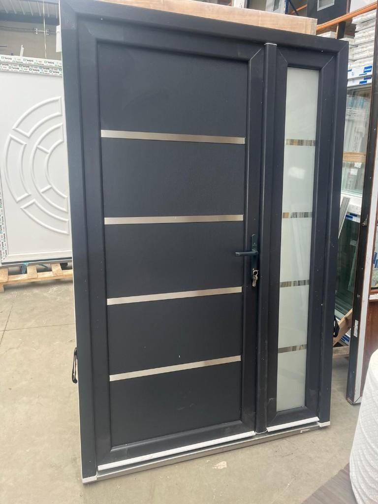 DOUBLE PORTE DIMENSIONS 1400 X 2100, Bricolage & Construction, Châssis & Portes coulissantes, Enlèvement, Neuf, Vitre comprise