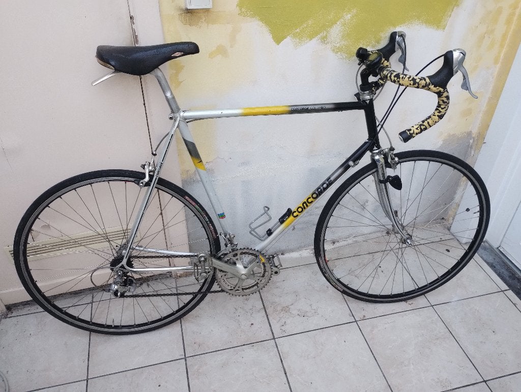 koersfiets concorde retro, Fietsen en Brommers, Gebruikt, Aluminium, 61 tot 65 cm, Ophalen