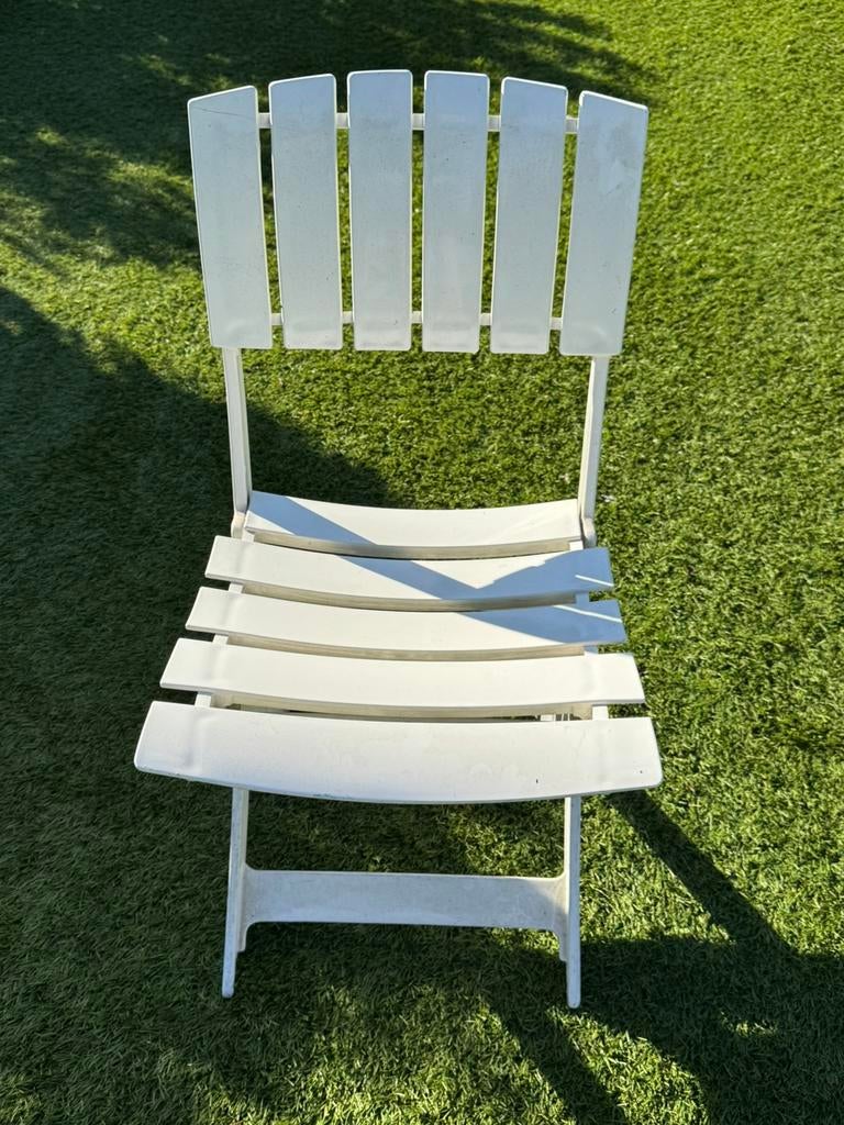 Grosfillex tuinstoelen., Enlèvement, Comme neuf, Synthétique, Pliant