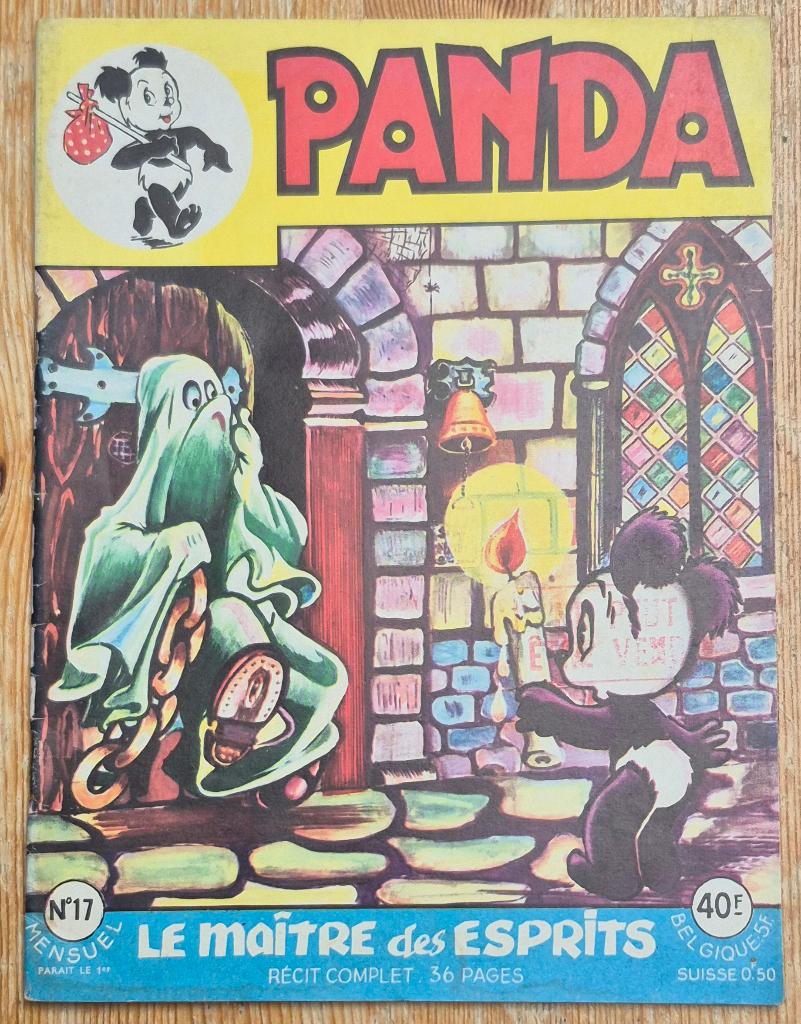 Panda 17 Le maître des esprits 1959 Artima Marten Toonder, Livres, Marten Toonder, Une BD, Utilisé, Envoi