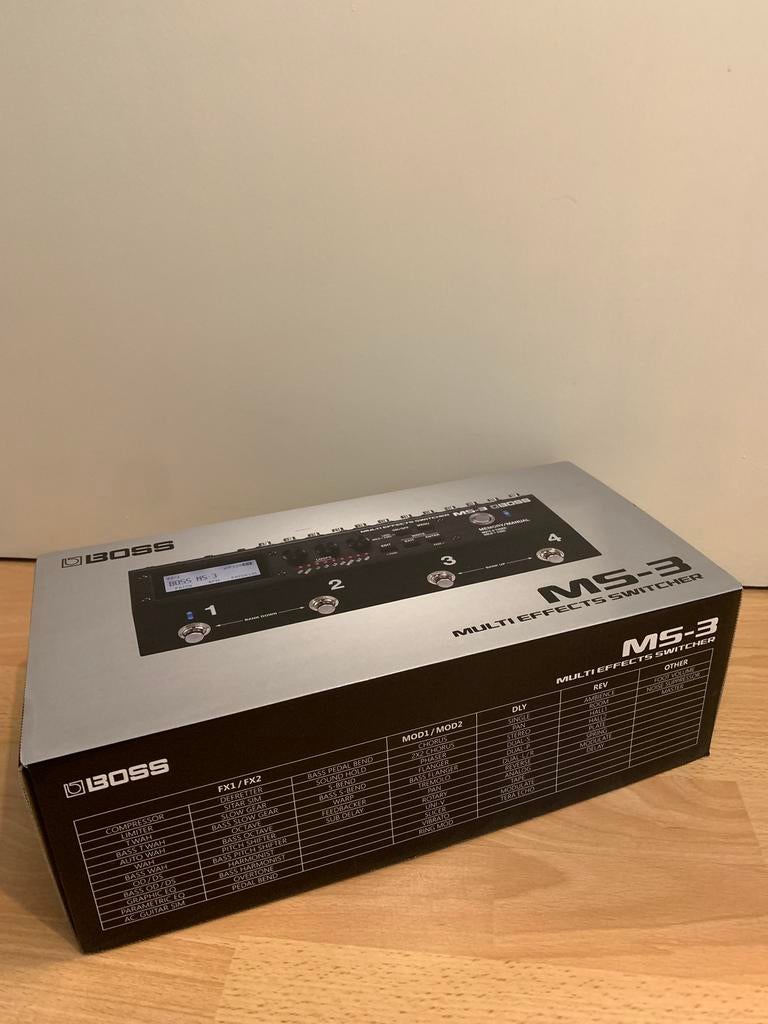 Boss MS-3 Multi Effects Switcher, Muziek en Instrumenten, Effecten, Ophalen, Zo goed als nieuw