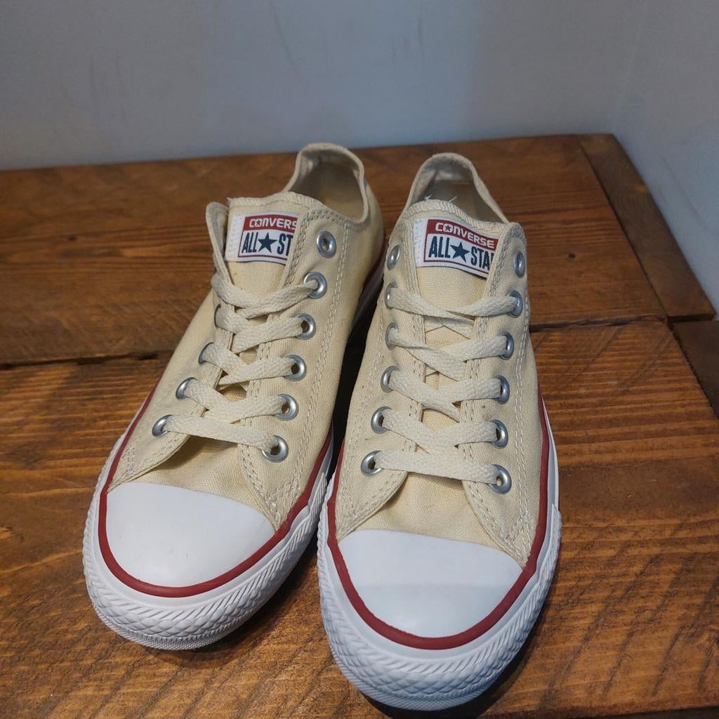 Converse all star gympen maat 38, Beige, Ophalen of Verzenden, Zo goed als nieuw, Sneakers