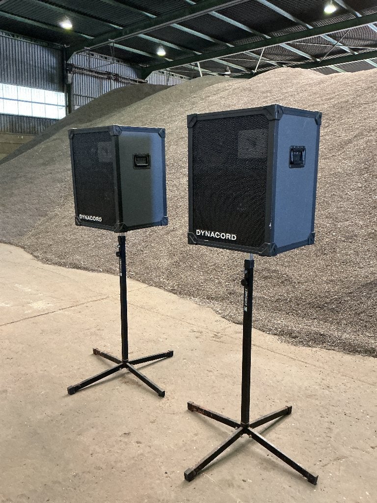 Coffret Dynacord de 2 avec montants, Enlèvement, Utilisé