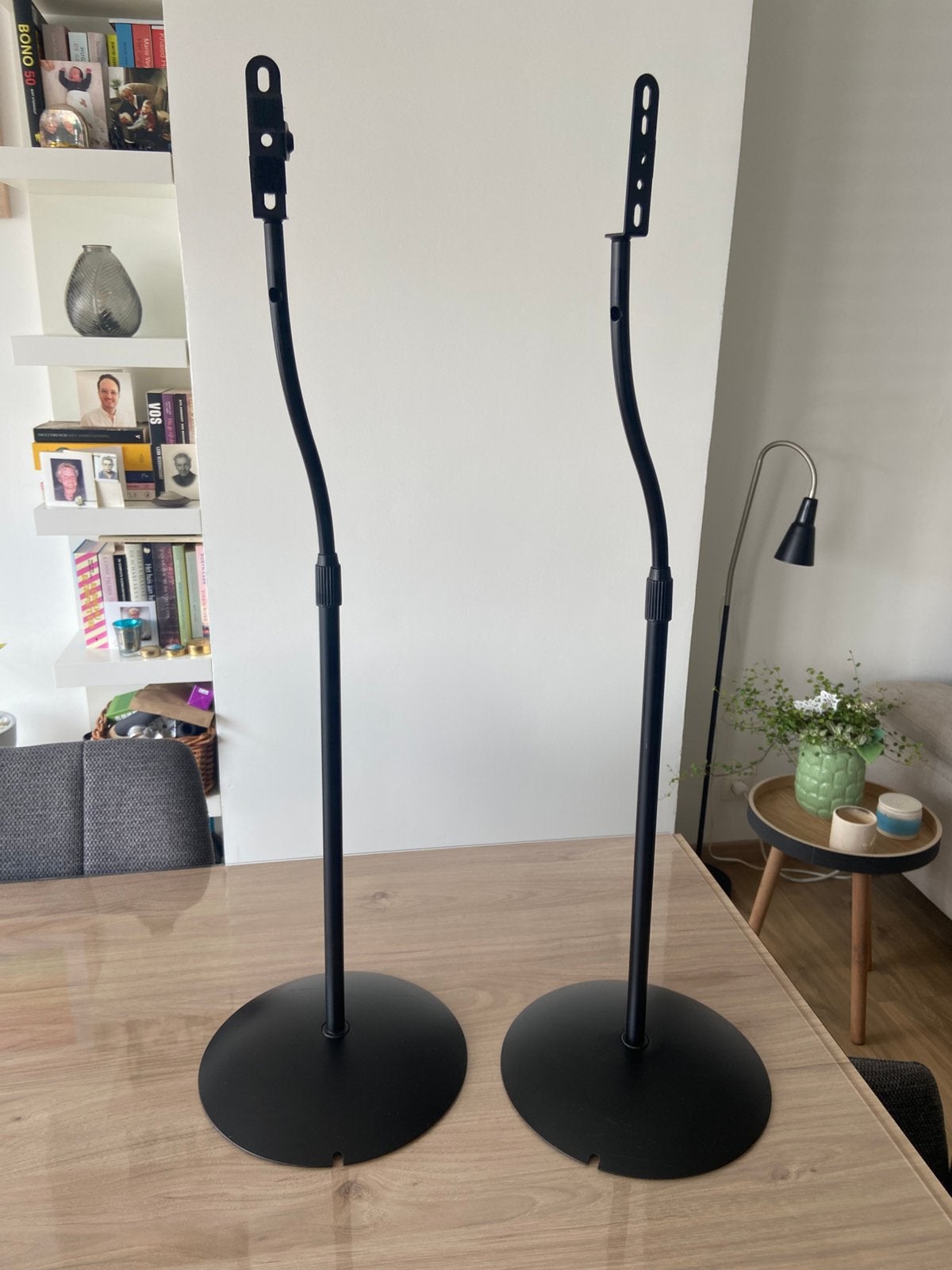 2x boxstatief nieuwstaat, Musique & Instruments, Pieds, Enlèvement, Comme neuf