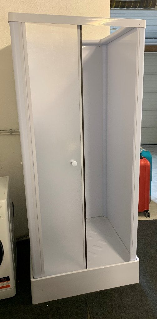 Mobiele douchecabine 90x90 – compleet – gebruikt, Huis en Inrichting, Ophalen of Verzenden, Gebruikt