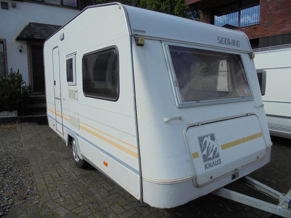 Knaus Sudwind, 6/1994, 4 lits (table+lits superposés),auvent, Caravanes & Camping, Caravanes, Particulier, jusqu'à 4, 750 - 1000 kg