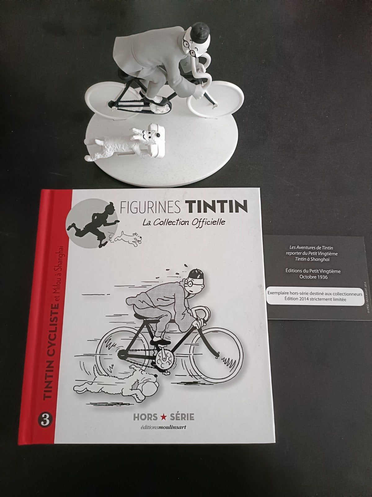 personnage Tintin, noir et blanc, Collections, Personnages de BD, Enlèvement ou Envoi, Tintin