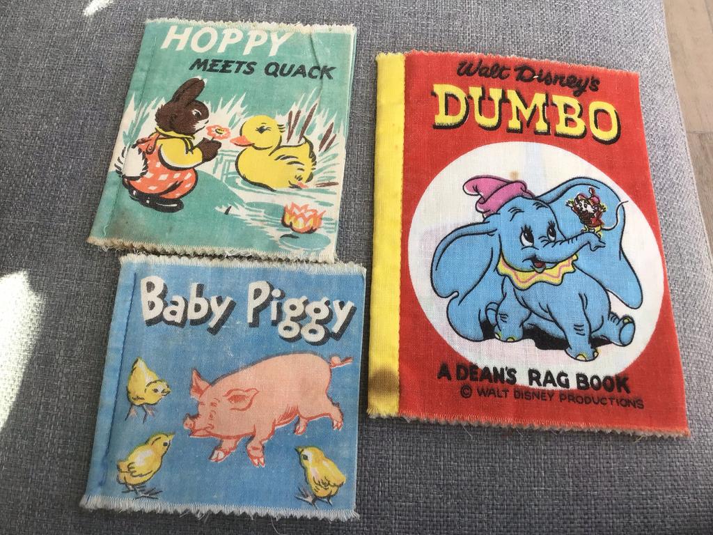 Vintage stoffen boekjes jaren ‘60, Ophalen of Verzenden