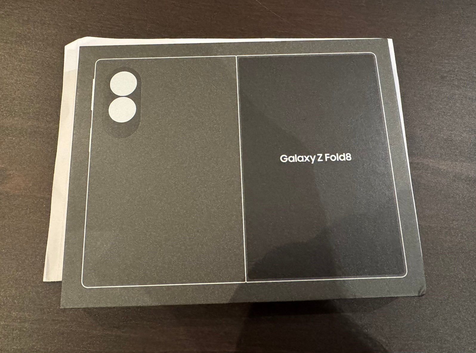 Samsung Galaxy Z Fold 8 - Graphite - 256GB - NIEUW, Télécoms, Téléphonie mobile | Samsung, Enlèvement ou Envoi, Comme neuf, Galaxy Z Fold