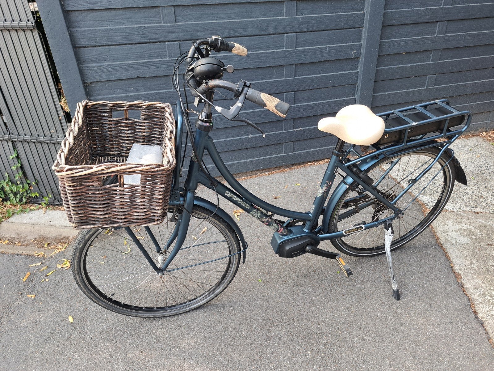 Oxford fleur elektrische damesfiets, Enlèvement, Utilisé, Frein sur jante, Oxfort